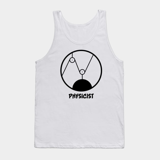 Physicist Tank Top by schlag.art